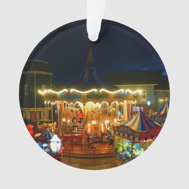 Ornamento de San Francisco Carousel Pier 39 #2 (Anverso)