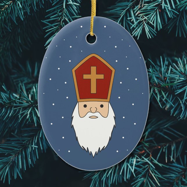 Ornamento de San Nicolás (Saint Nicholas Ornament)