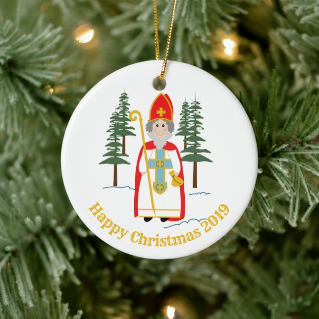 Ornamento de San Nicolás 2019 (Árbol)