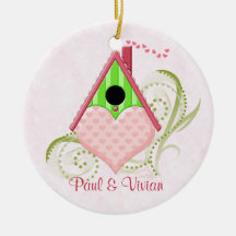 Ornamento de San Valentín con fondo