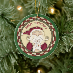 Ornamento de Santa Claus