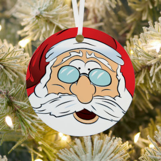 Ornamento de Santa Claus Face