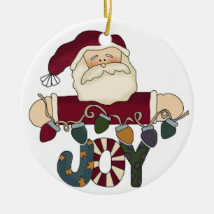 Ornamento de Santa Joy Keepsake