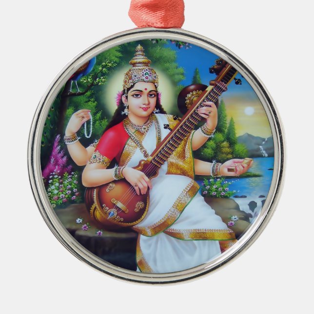 Ornamento de Saraswati - versión 3 (Frente)