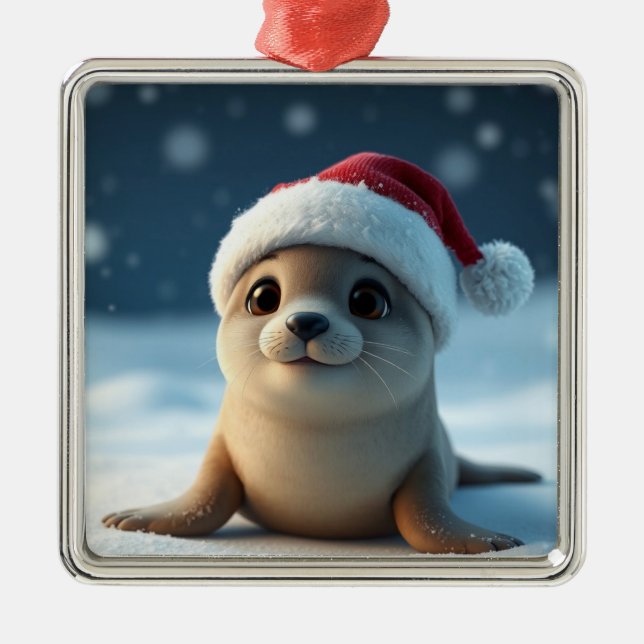 Ornamento de sellado de navidades (Frente)