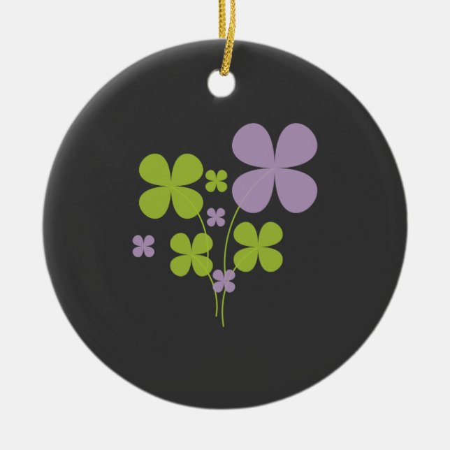 Ornamento de Shamrock (Frente)