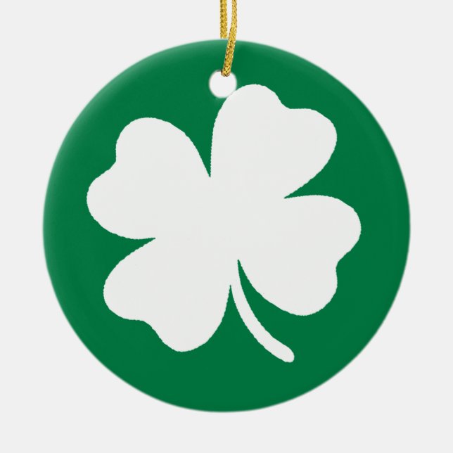 Ornamento de Shamrock (Frente)