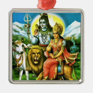 Ornamento de Shiva y de Parvati