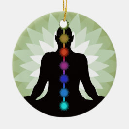 Ornamento de siete Chakras de la yoga