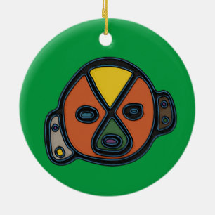 Ornamento de símbolo taína