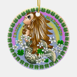 Ornamento de sirena irlandesa