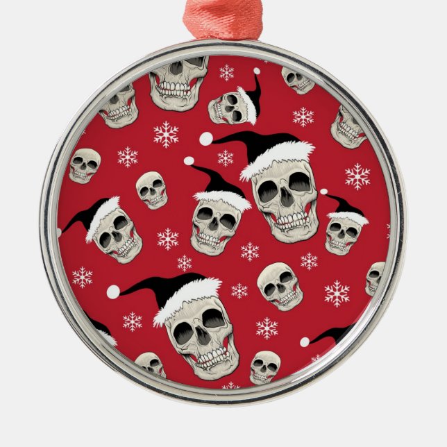 Ornamento de Skelly Santas (Frente)