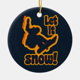 Ornamento de Snowboard