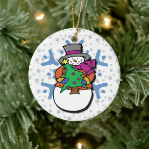 Ornamento de Snowman