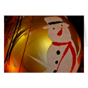 Ornamento de Snowman espumoso