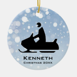 Ornamento de Snowmobile
