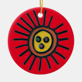 Ornamento de Sol Taino Circle