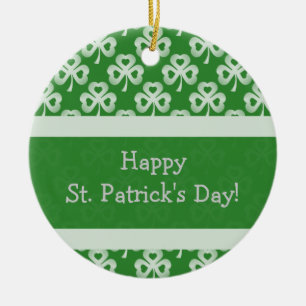 Ornamento de Sparkling Shamrocks