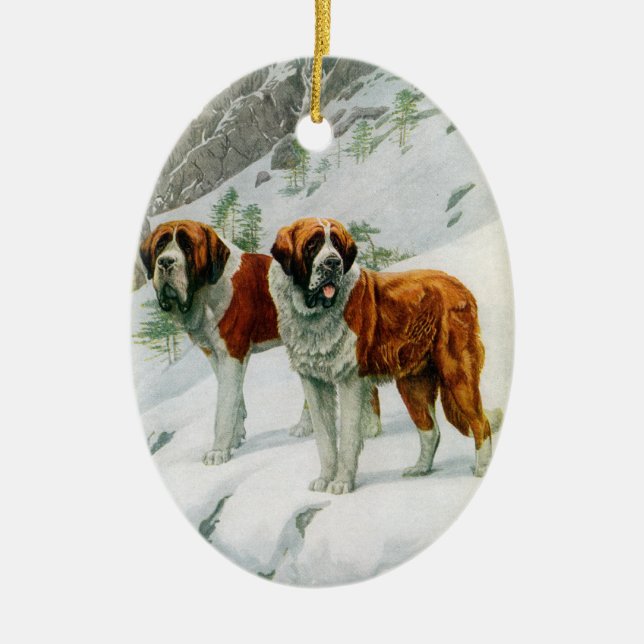 Ornamento de St Bernard (Frente)