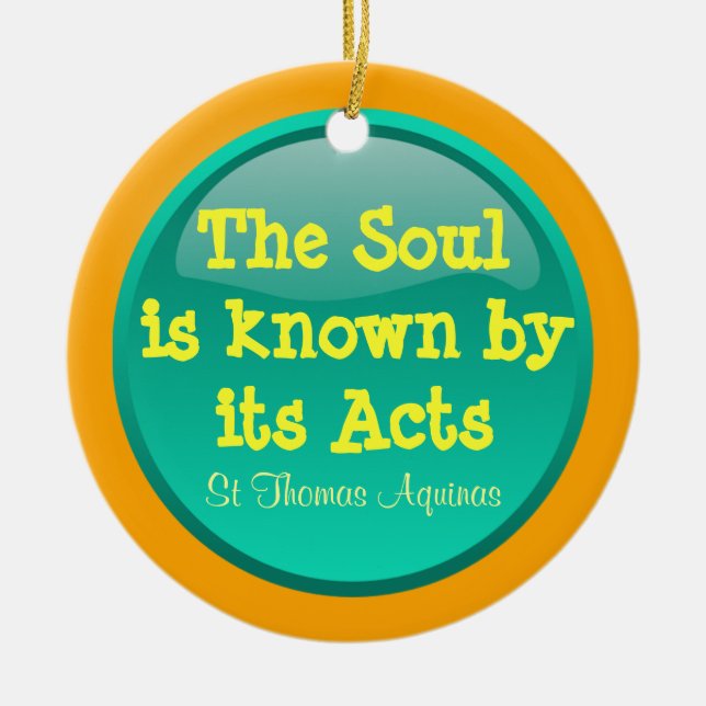 Ornamento de St Thomas Aquinas (Frente)