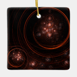Ornamento de Starlight Abstract Art Square