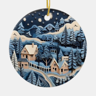 Ornamento de Starlit Winter Village