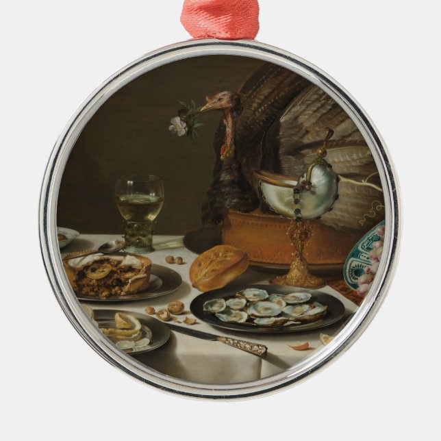 Ornamento de "Still Life With Turkey Pie" (Frente)