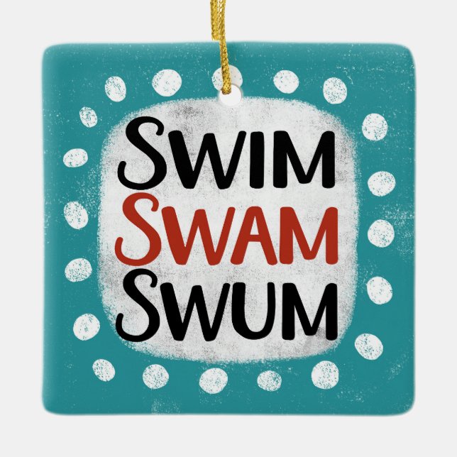 Ornamento De Suero De Swim (Anverso)