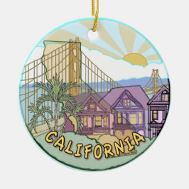 Ornamento de Sunny California