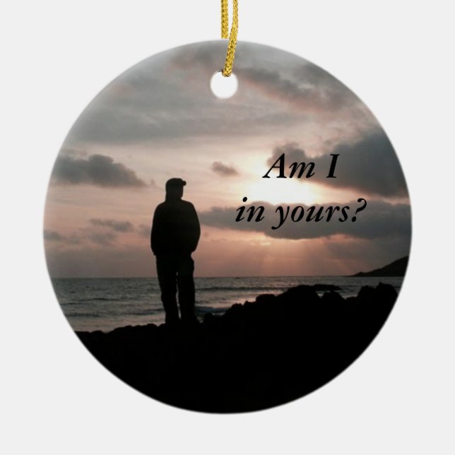 Ornamento de Sunset Sky (Frente)