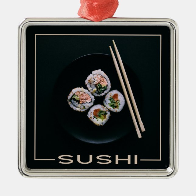 Ornamento de sushi (Frente)