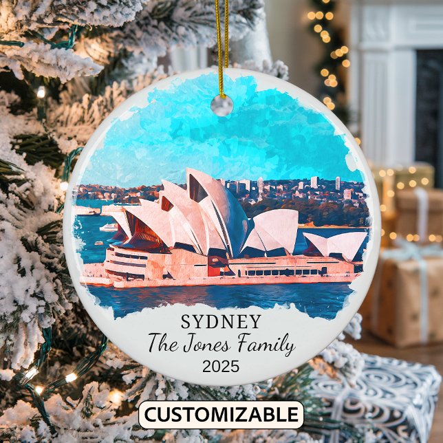 Ornamento de Sydney personalizado, Australia (Subido por el creador)