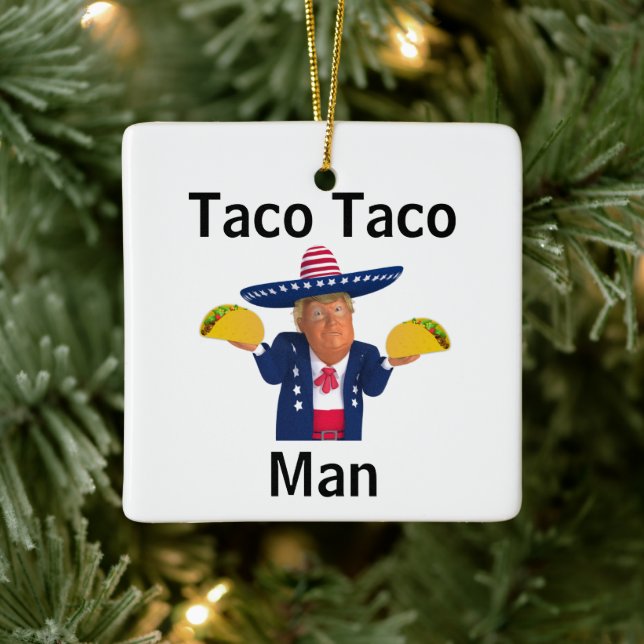 Ornamento de Taco Taco Man (Árbol)