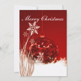 Ornamento de tarjetas de navidades.