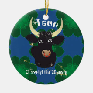 Ornamento de Taur 21 aleta dorsal 20