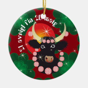 Ornamento de Taur 21 aleta dorsal 20