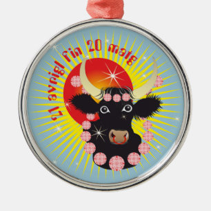 Ornamento de Taur 21 aleta dorsal 20