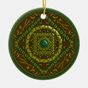 Ornamento de Taurus Mandala