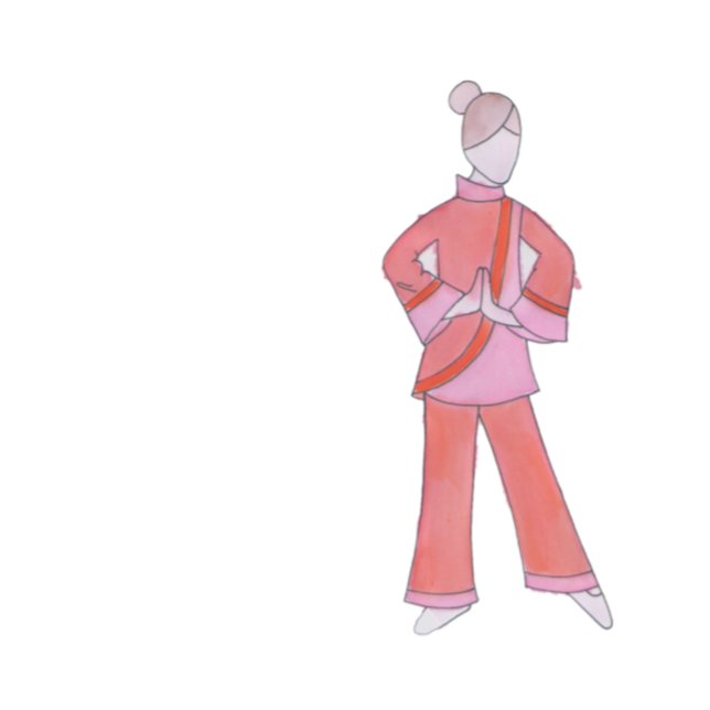 Ornamento de té chino para peinadores (Subido por el creador)