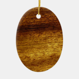 Ornamento de teca de madera