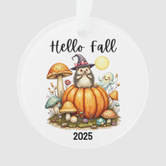 Ornamento de temporada de otoño Personalizado de f