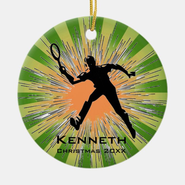 Ornamento de tenis (Frente)