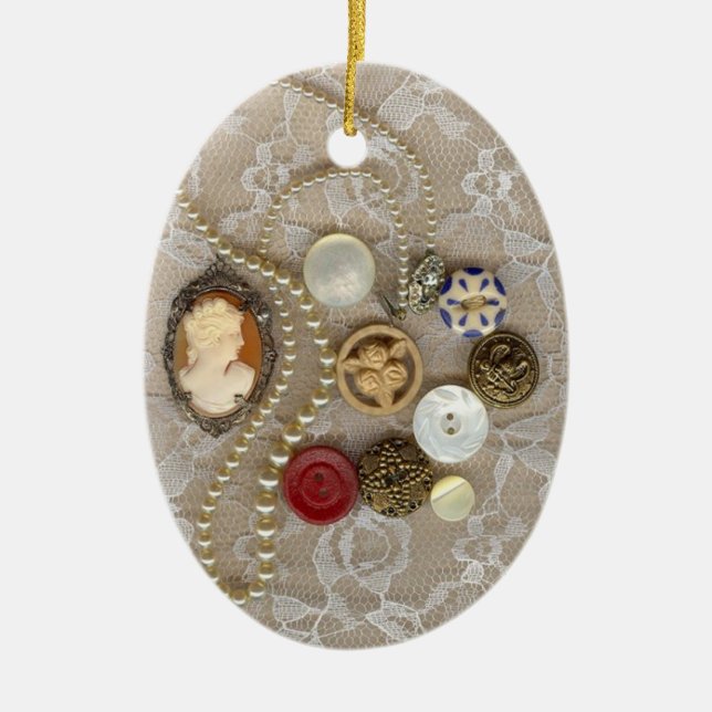 Ornamento de tesoros de época (Frente)