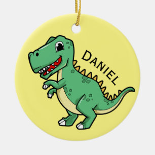 Ornamento de tirannosauro rex dinosaurio