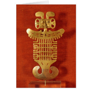 Ornamento de Tolima bajo la forma de