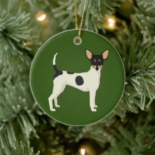Ornamento de Toy Fox Terrier