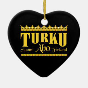 Ornamento de Turku Finlandia