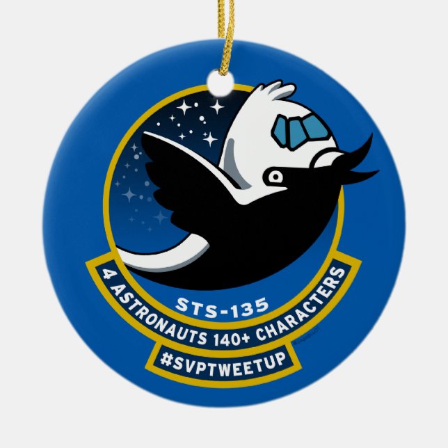 Ornamento de Tweetup del parque de la opinión del (Frente)