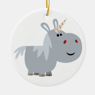 Ornamento de unicornio, Personalizado inescrutable