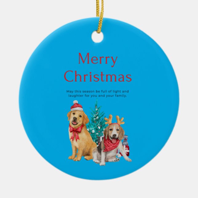 ornamento de vacaciones (Frente)